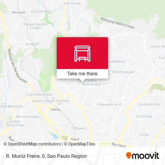R. Muniz Freire, 0 map