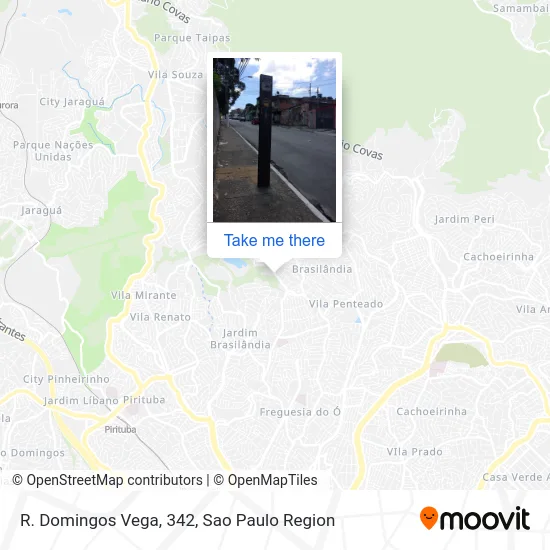 R. Domingos Vega, 342 map