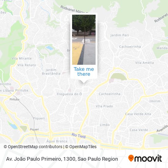 Av. João Paulo Primeiro, 1300 map