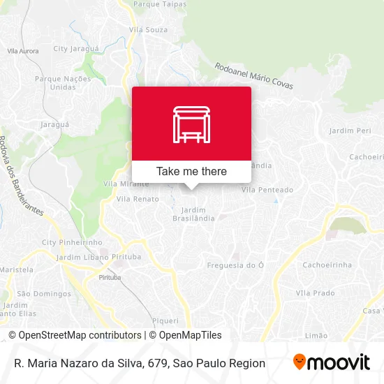 R. Maria Nazaro da Silva, 679 map