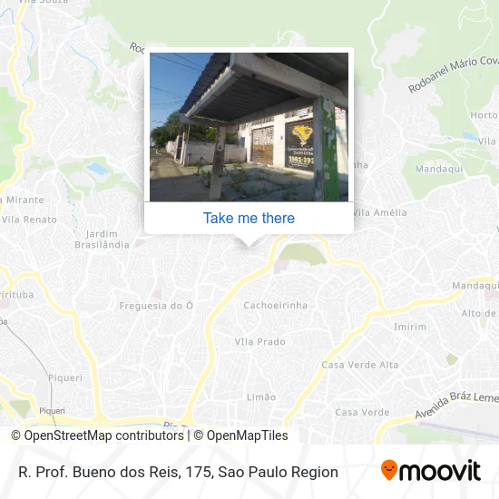 R. Prof. Bueno dos Reis, 175 map