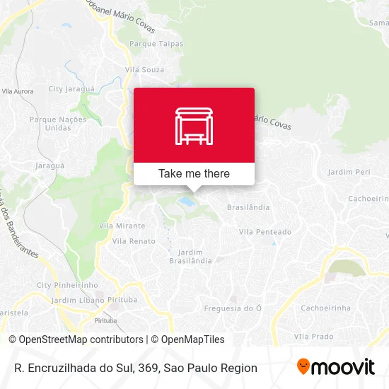 R. Encruzilhada do Sul, 369 map