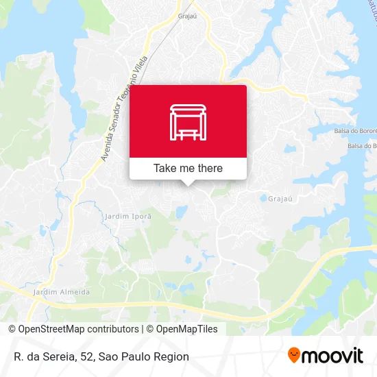 R. da Sereia, 52 map