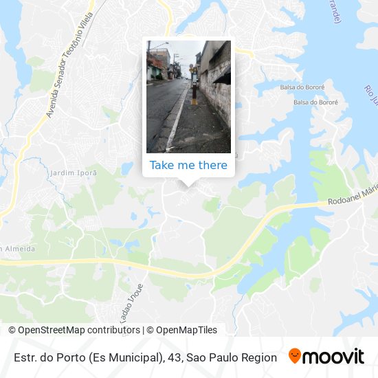 Estr. do Porto (Es Municipal), 43 map