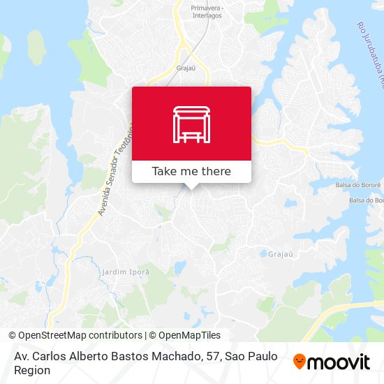 Mapa Av. Carlos Alberto Bastos Machado, 57