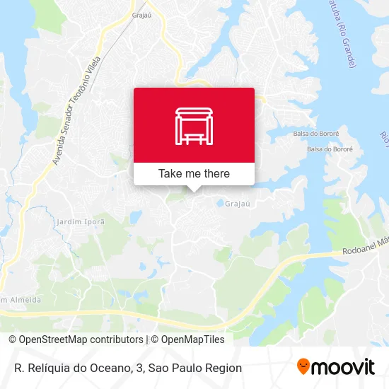 R. Relíquia do Oceano, 3 map