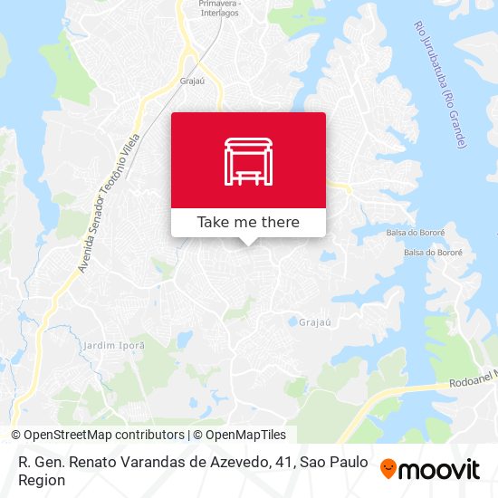 R. Gen. Renato Varandas de Azevedo, 41 map