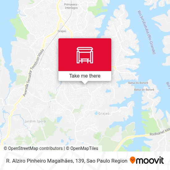 R. Alziro Pinheiro Magalhães, 139 map