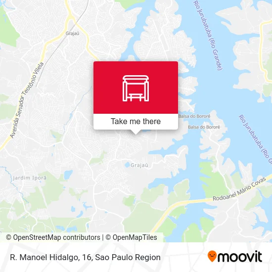 R. Manoel Hidalgo, 16 map