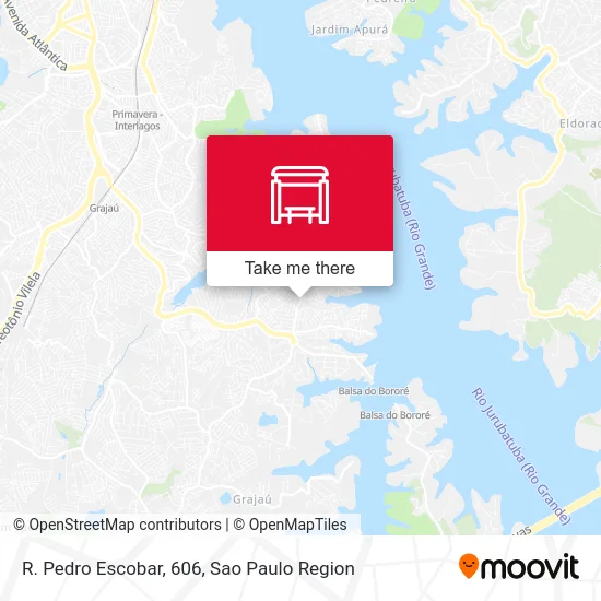 R. Pedro Escobar, 606 map