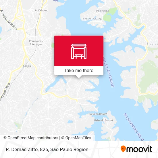 R. Demas Zitto, 825 map