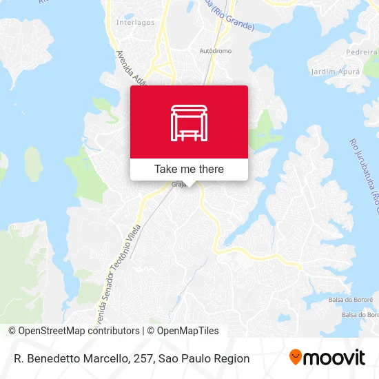 R. Benedetto Marcello, 257 map