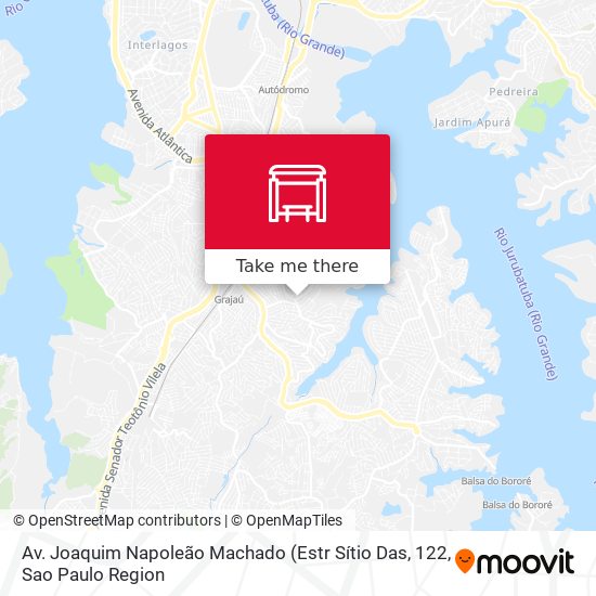 Av. Joaquim Napoleão Machado map