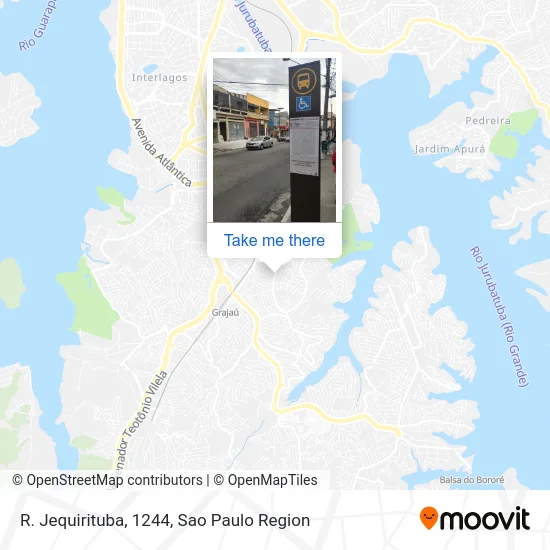 R. Jequirituba, 1244 map