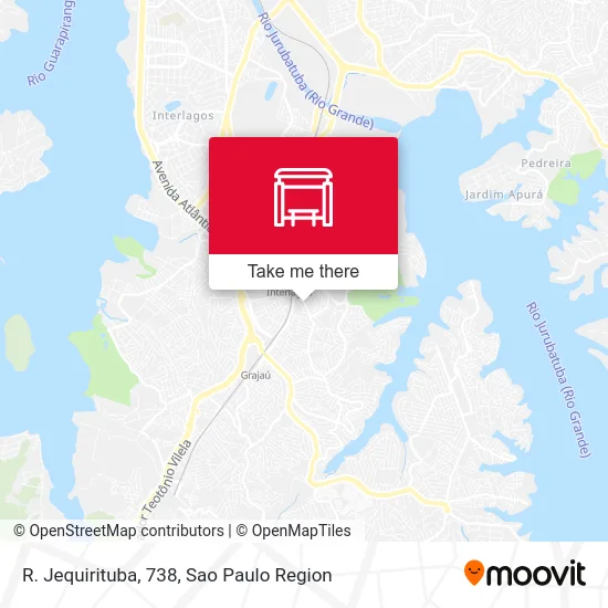 R. Jequirituba, 738 map