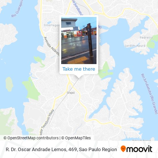 R. Dr. Oscar Andrade Lemos, 469 map