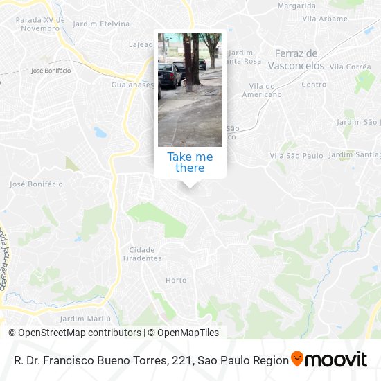 R. Dr. Francisco Bueno Torres, 221 map
