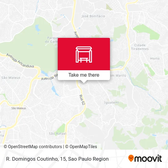 R. Domingos Coutinho, 15 map