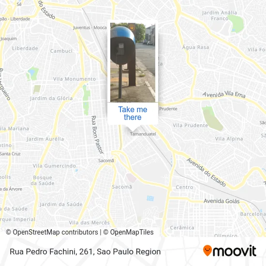 Rua Pedro Fachini, 261 map