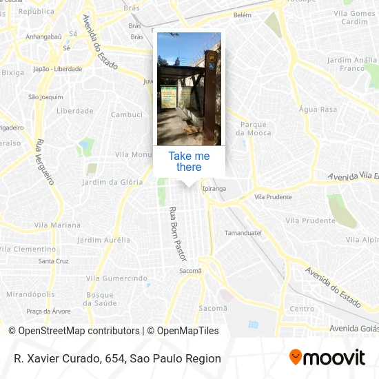 R. Xavier Curado, 654 map