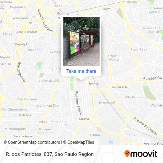 R. dos Patriotas, 837 map