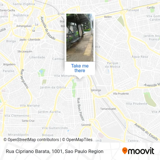 Rua Cipriano Barata, 1001 map
