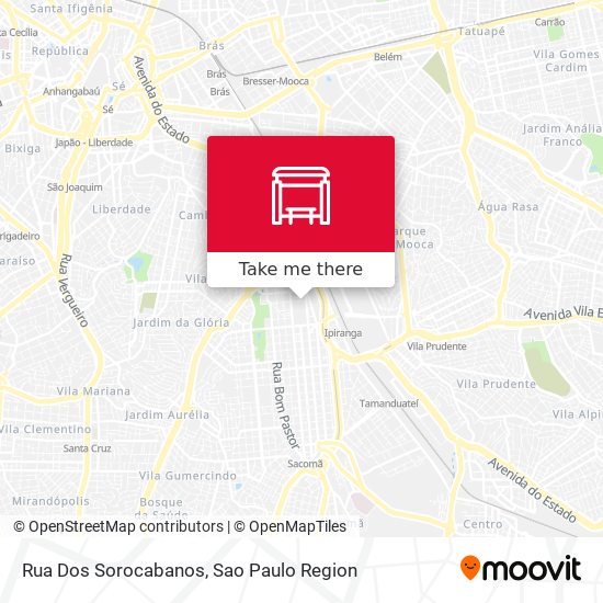 Rua Dos Sorocabanos map