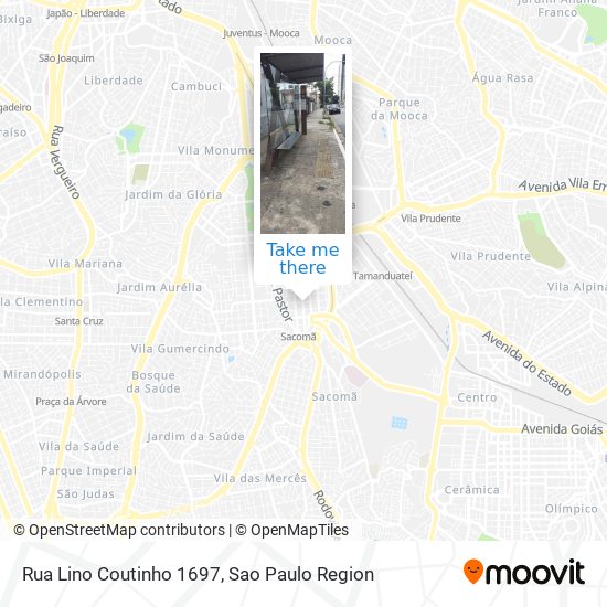 Rua Lino Coutinho 1697 map