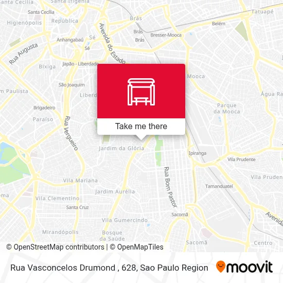 Rua Vasconcelos Drumond , 628 map