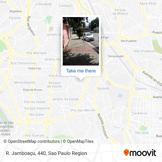 R. Jamboaçu, 440 map