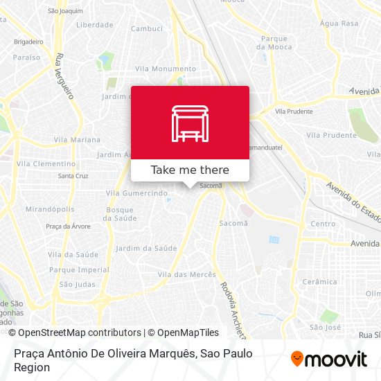 Praça Antônio De Oliveira Marquês map