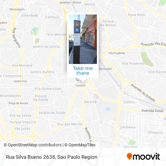 Mapa Rua Silva Bueno 2638