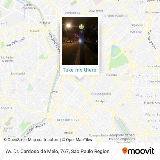 Av. Dr. Cardoso de Melo, 767 map