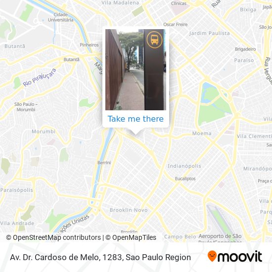 Av. Dr. Cardoso de Melo, 1283 map