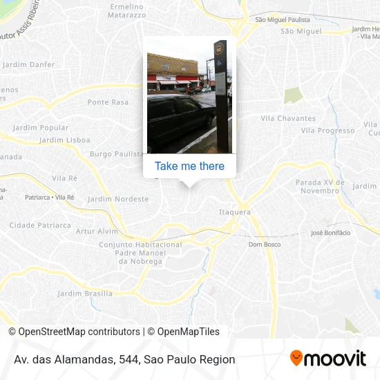 Av. das Alamandas, 544 map
