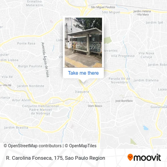 R. Carolina Fonseca, 175 map