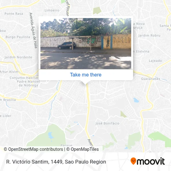 R. Victório Santim, 1449 map