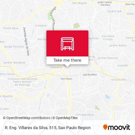 R. Eng. Villares da Silva, 515 map