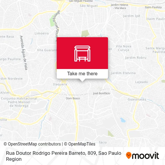 Rua Doutor Rodrigo Pereira Barreto, 809 map