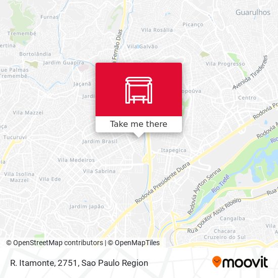 R. Itamonte, 2751 map