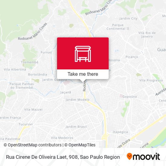 Rua Cirene De Oliveira Laet, 908 map