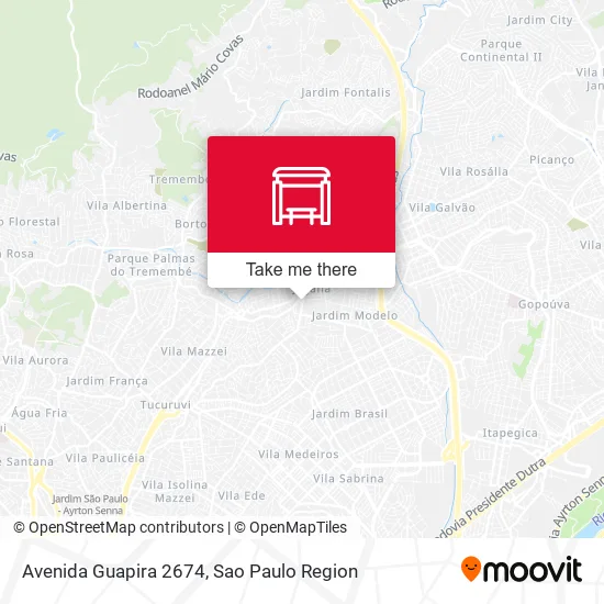 Avenida Guapira 2674 map