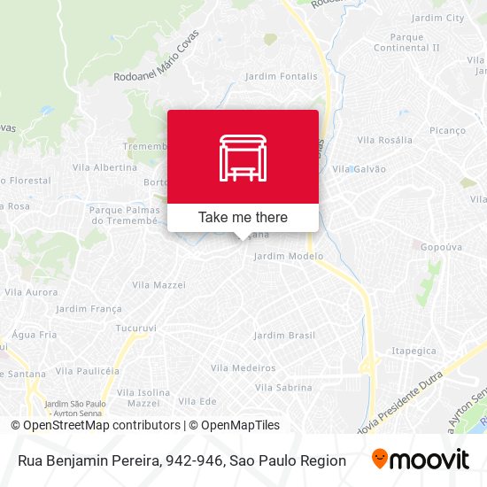 Rua Benjamin Pereira, 942-946 map