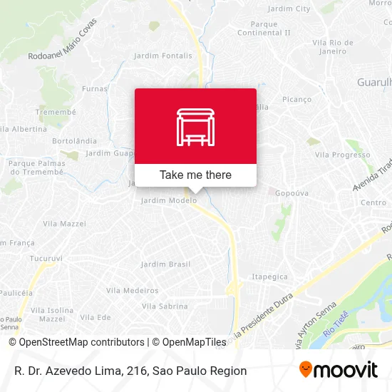 R. Dr. Azevedo Lima, 216 map