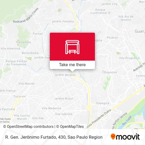 R. Gen. Jerônimo Furtado, 430 map
