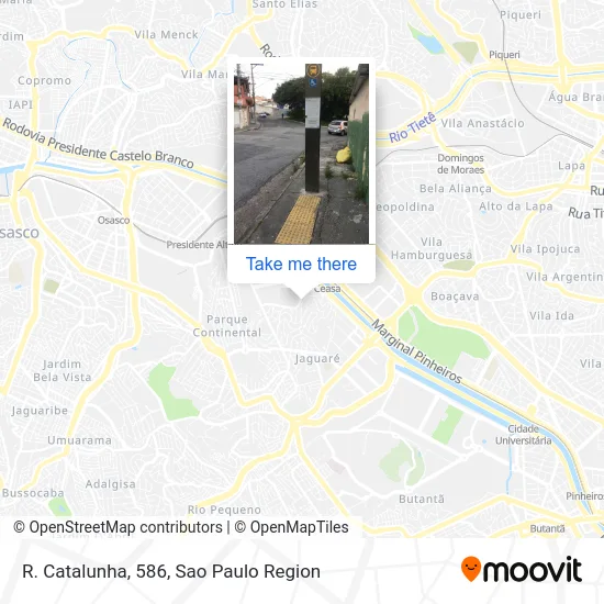 R. Catalunha, 586 map