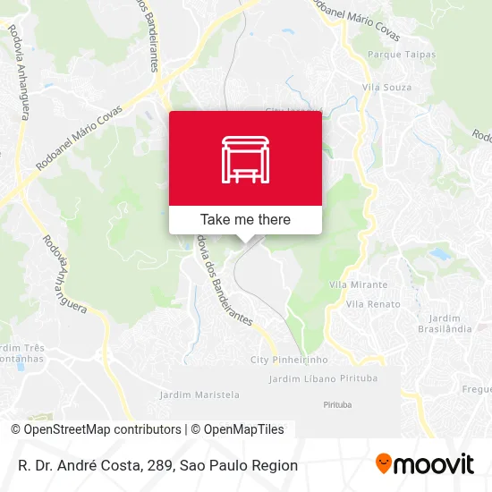 R. Dr. André Costa, 289 map