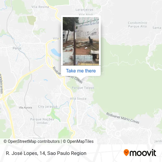 R. José Lopes, 14 map