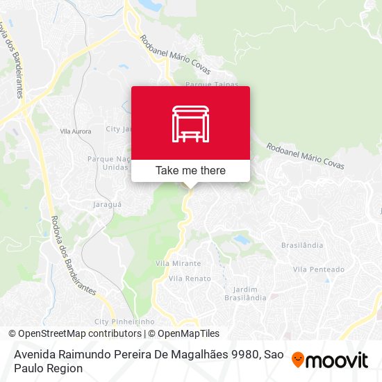 Avenida Raimundo Pereira De Magalhães 9980 map