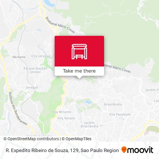 R. Expedito Ribeiro de Souza, 129 map